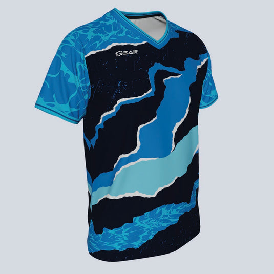 Custom Tear Premium V-Neck Jersey