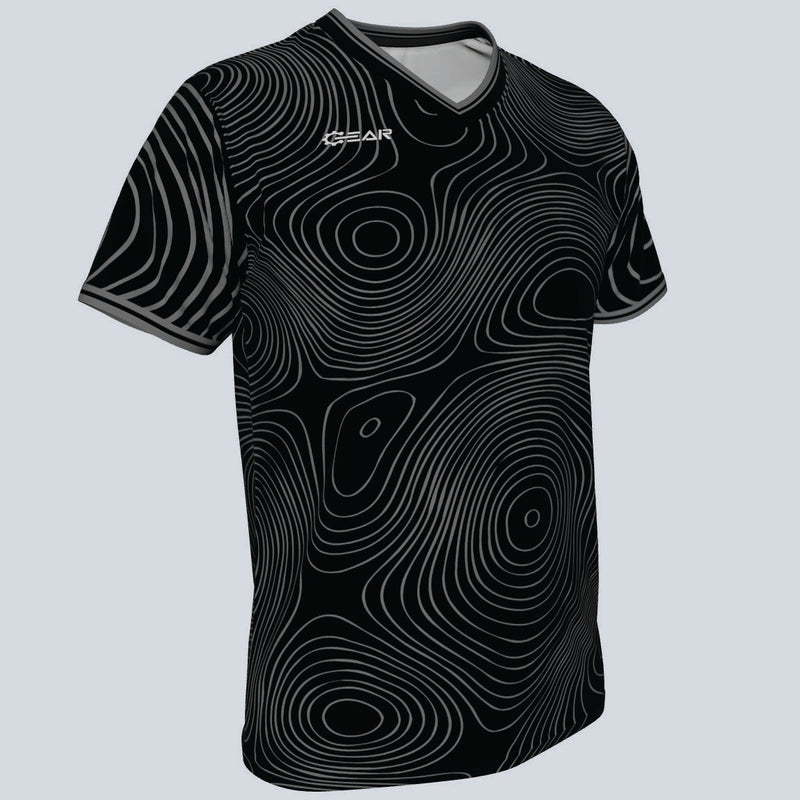 Load image into Gallery viewer, Custom Topo Premium V-Neck Jersey
