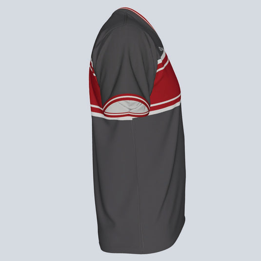 Custom Strip Premium V-Neck Jersey