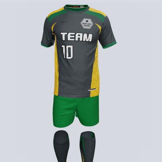 Quick-Turn Renegade Custom Soccer Uniform w/ Socks