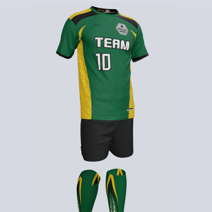 Load image into Gallery viewer, Quick-Turn Renegade Custom Soccer Uniform w/ Socks
