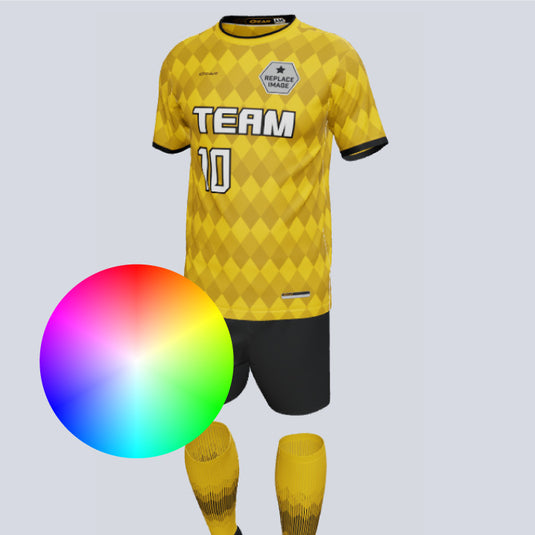 Premium Rough Custom Soccer Uniform w/Custom Socks