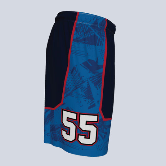 Side Pattern Lacrosse Low Rise Short