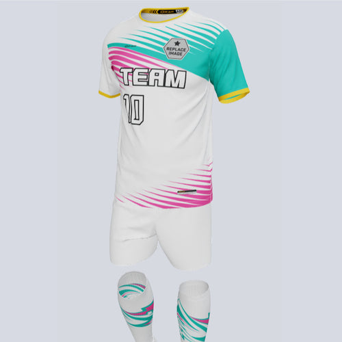 Premium Slash Custom Soccer Uniform w/Custom Socks
