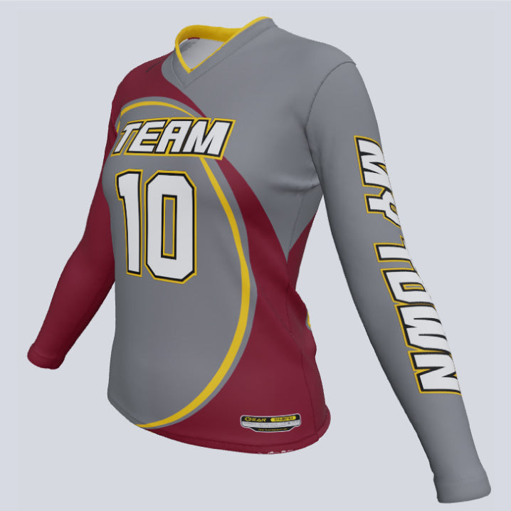 Load image into Gallery viewer, Ladies Volleyball Sol Jerseys
