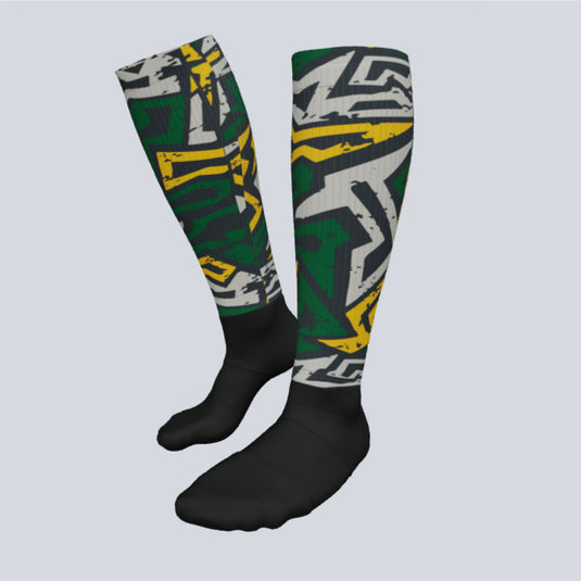 Premium Splatter Custom Soccer Uniform w/Custom Socks