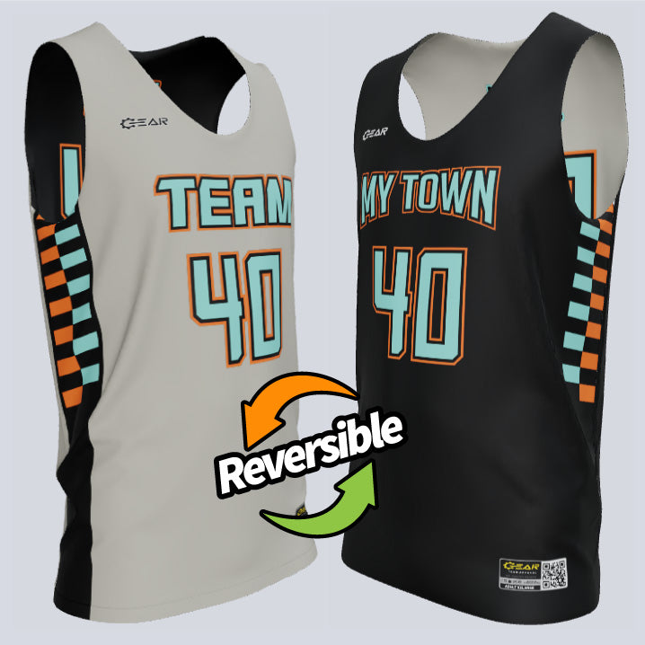 Load image into Gallery viewer, Reversible Single Ply Speed Basketball Jersey
