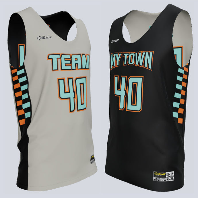 Reversible Single Ply Speed Basketball Jersey