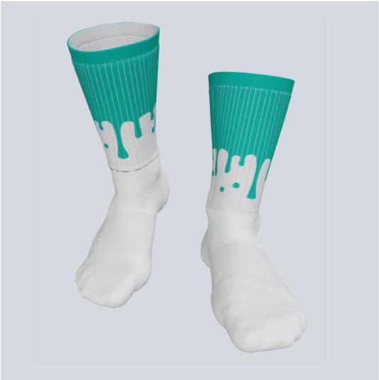 Custom Splash Crew Socks