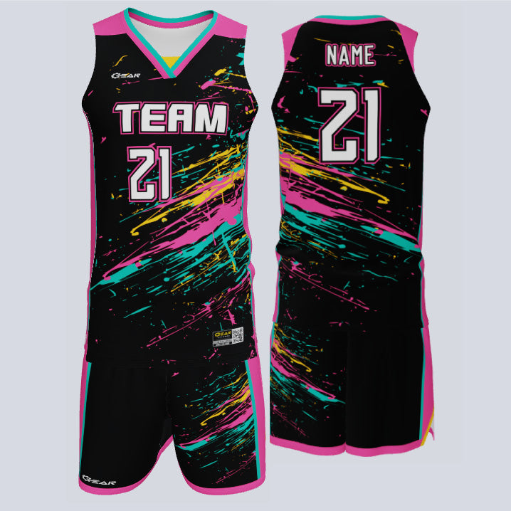 Load image into Gallery viewer, Custom Basketball Premium Splash Uniform
