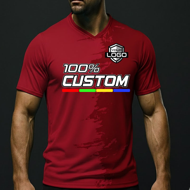 Load image into Gallery viewer, Custom Splat Premium V-Neck Jersey
