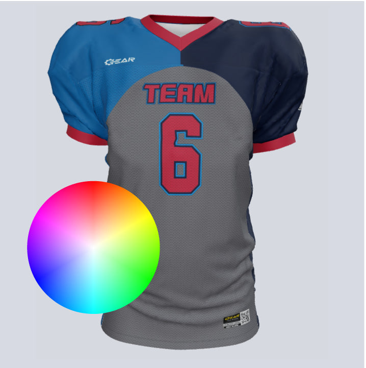 Load image into Gallery viewer, Custom Split Loose-Fit Football Jersey

