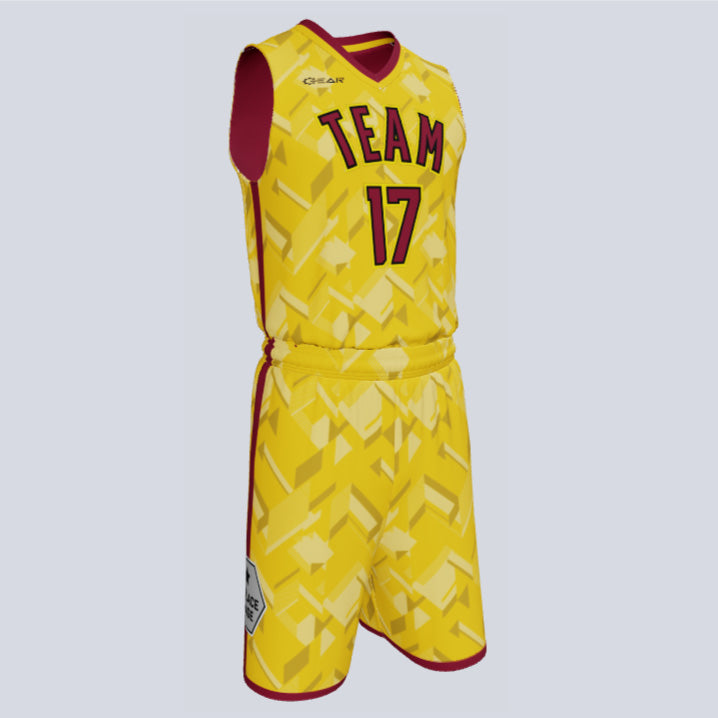 Load image into Gallery viewer, Custom Reversible Double Ply Basketball Steal Uniform
