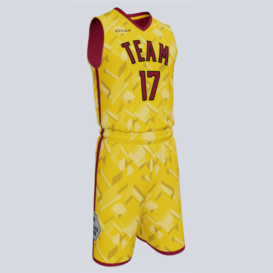 Custom Reversible Double Ply Basketball Steal Uniform