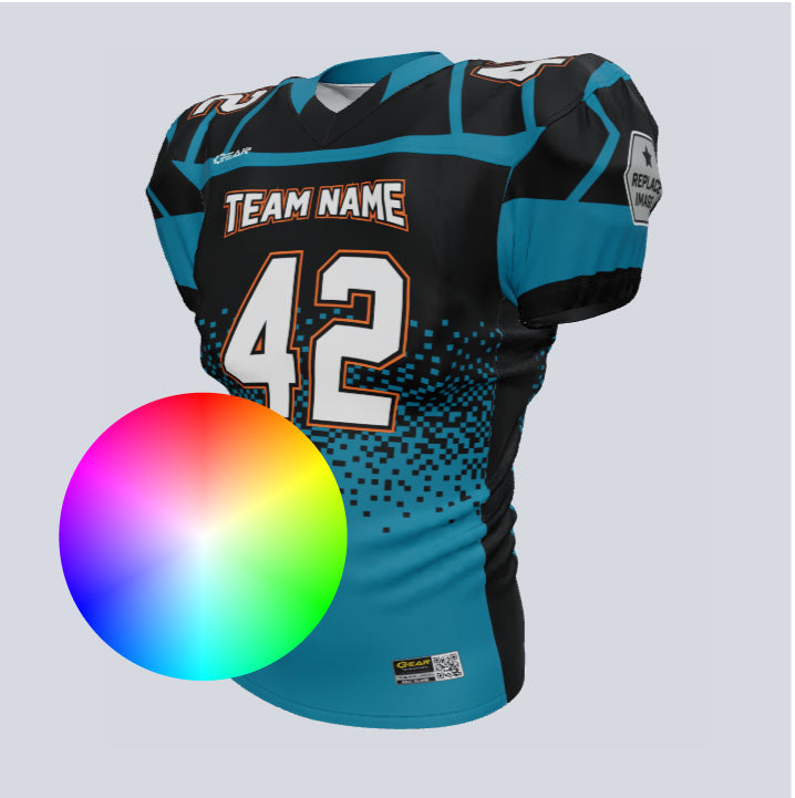 Load image into Gallery viewer, Custom Force Flex Football Jersey
