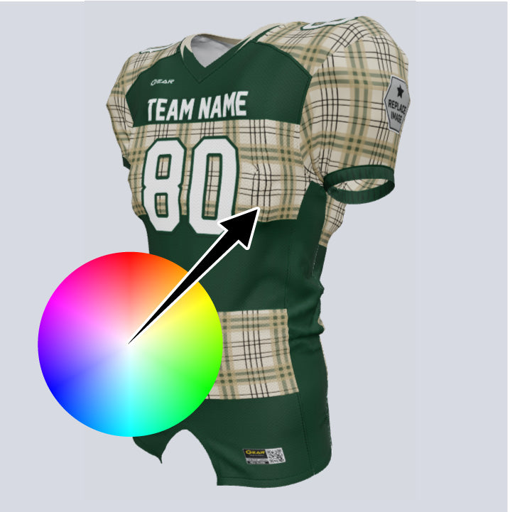 Load image into Gallery viewer, Custom Stripes Premium Football Jersey
