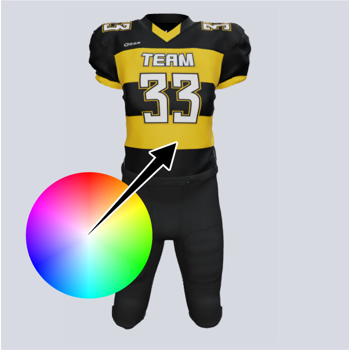 Load image into Gallery viewer, Custom Stripes Football Uniform
