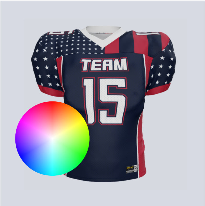 Custom Team America Football Jersey