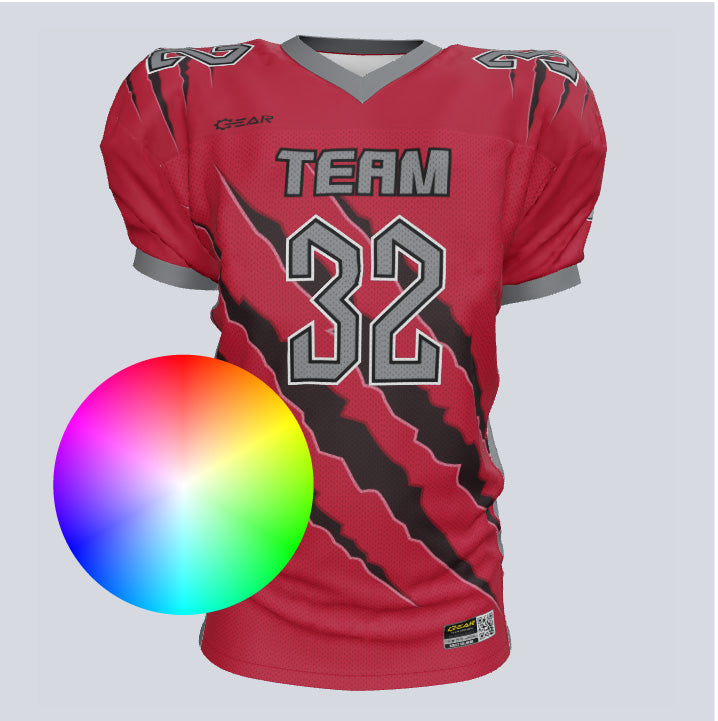 Load image into Gallery viewer, Custom Tear Loose-Fit Football Jersey
