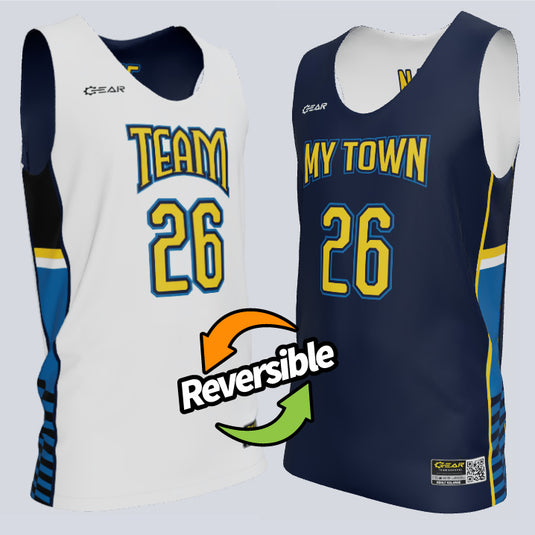Reversible Single Ply Titan Basketball Jersey