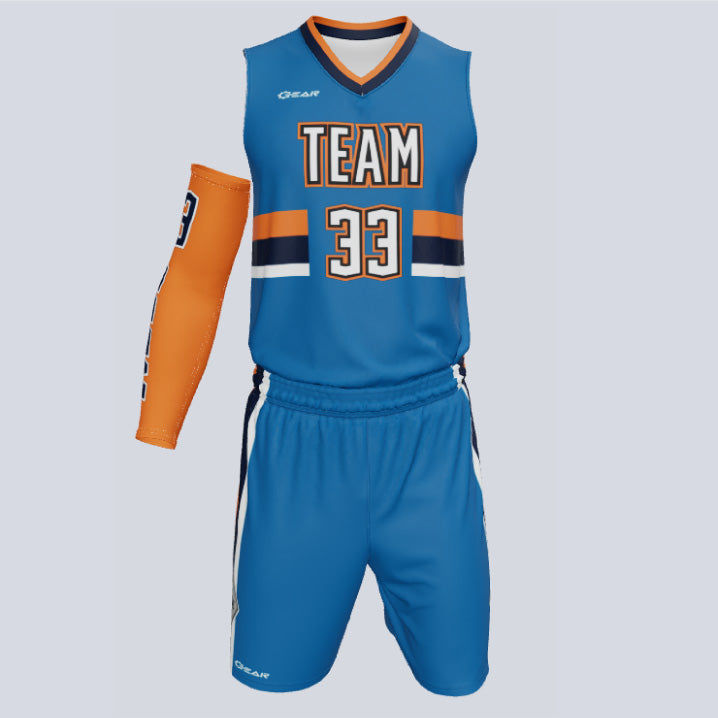Load image into Gallery viewer, Custom Basketball Top Center Uniform
