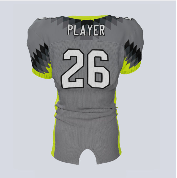 CUSTOM Football Jersey With Custom Back and Numbered Sleeve 