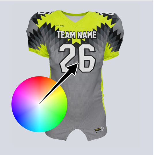 design custom american football jersey and uniform