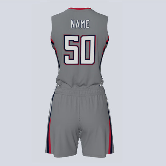 Ladies Custom Basketball Trifecta Uniform