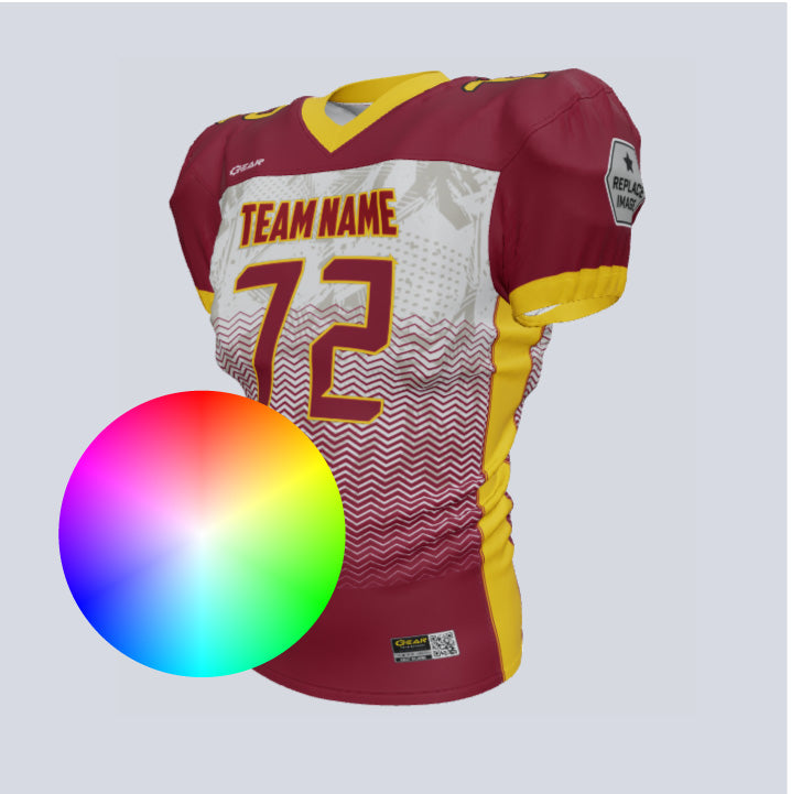 Load image into Gallery viewer, Custom Varsity Flex Football Jersey
