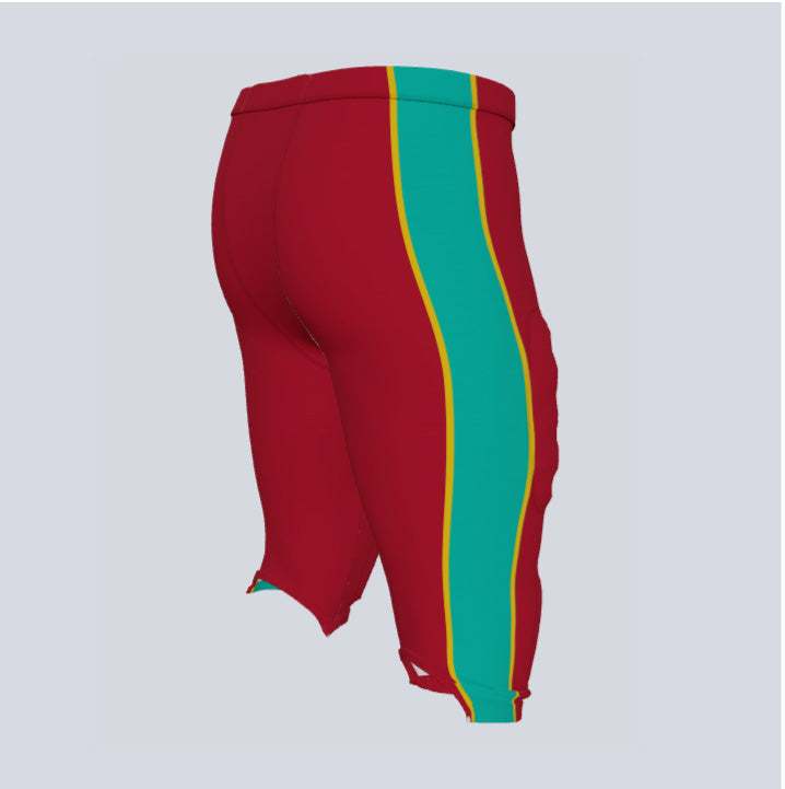 Load image into Gallery viewer, Custom Varsity Thin Stripe Football Pant
