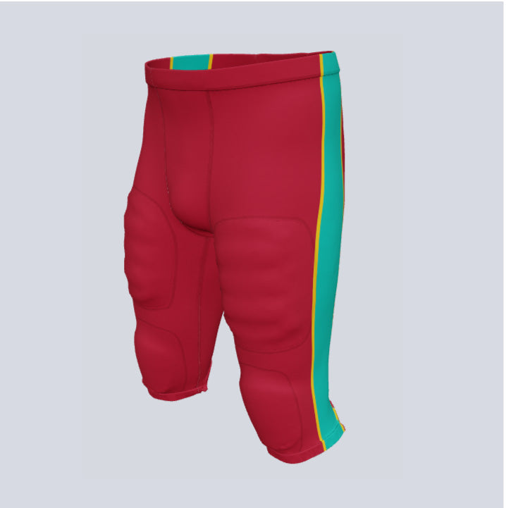 Load image into Gallery viewer, Custom Varsity Thin Stripe Football Pant
