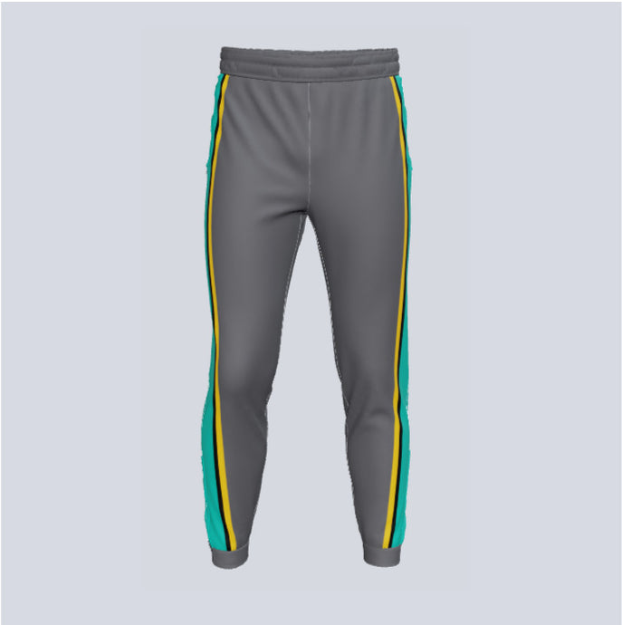 Custom Wide Stripe Track Pant w/Ankle Zips