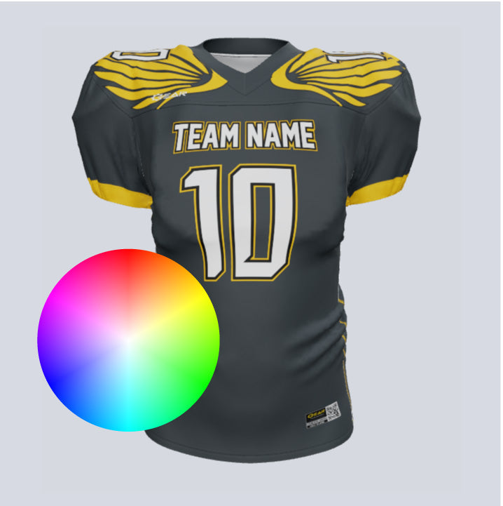 Load image into Gallery viewer, Custom Speed Wing Flex Football Jersey
