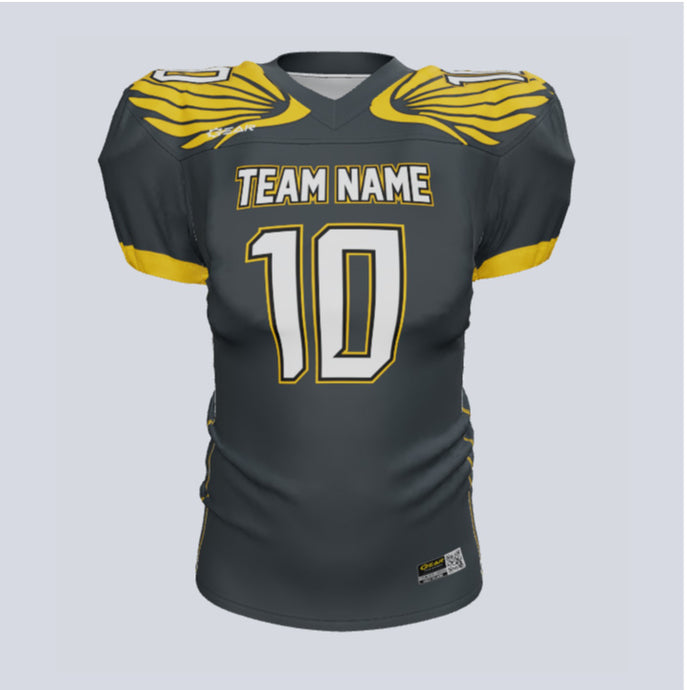 Custom Speed Wing Flex Football Jersey