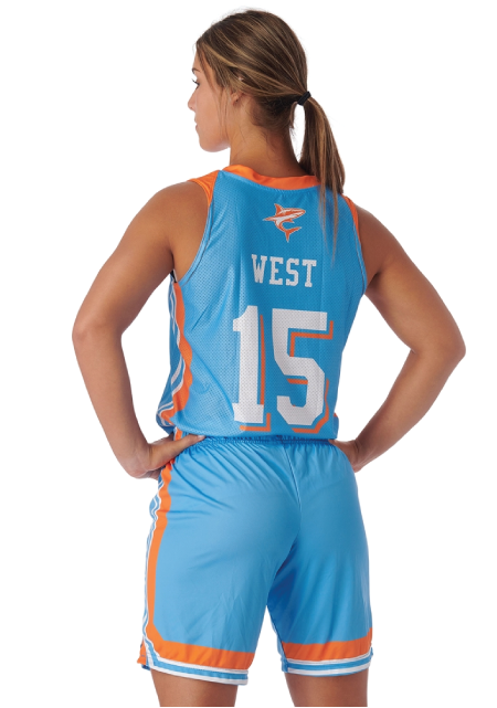 Load image into Gallery viewer, Custom Ladies Basketball Premium Nebula Uniform
