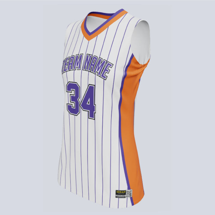 Load image into Gallery viewer, Custom Xpress Ladies Basketball Jersey
