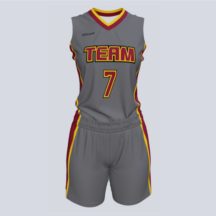 Load image into Gallery viewer, Ladies Custom Basketball Xpress Uniform
