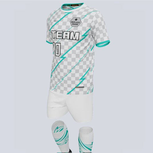 Premium Zap Custom Soccer Uniform w/Custom Socks