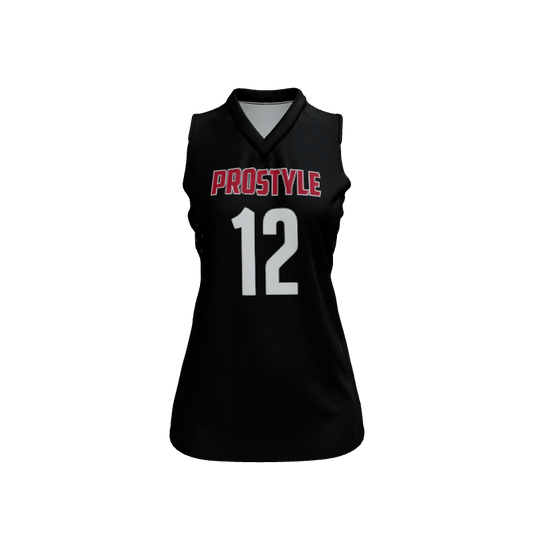 Ladies Custom Jerseys Flash Custom Ladies V-Neck Sleeveless Jersey. (x 1)