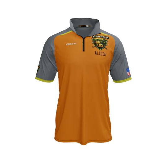 Collared Shirts Core QTR Zip Short Sleeve. (x 4)