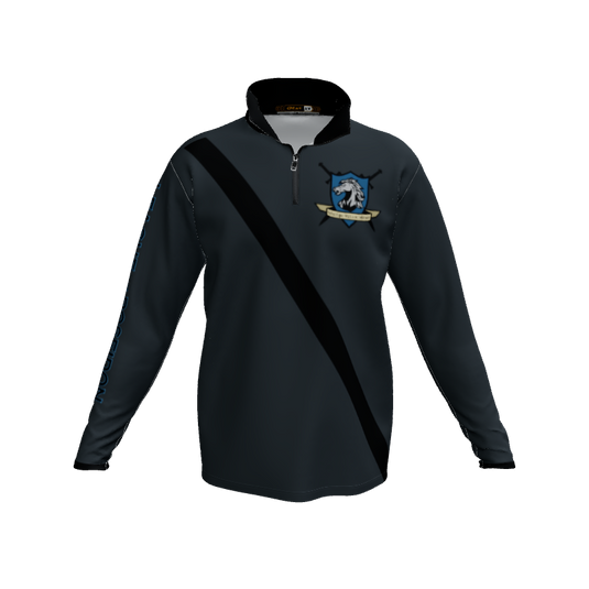 Collared Shirts Core QTR Zipped LS. (x 1)