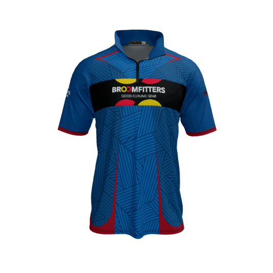 Collared Shirts Side Tech QTR Zip Short Sleeve. (x 5)