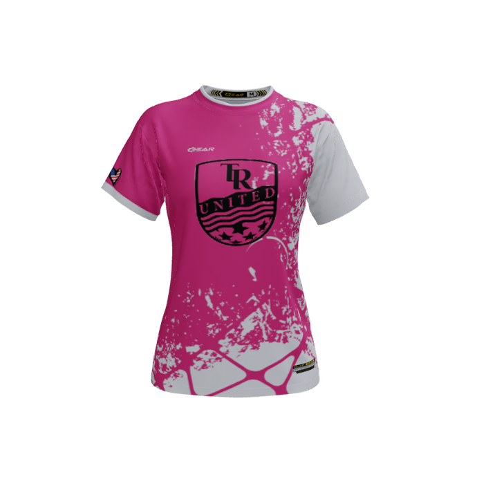 Ladies Custom Jerseys Racer Crew Neck ECO Ladies Jerseys. (x 8)