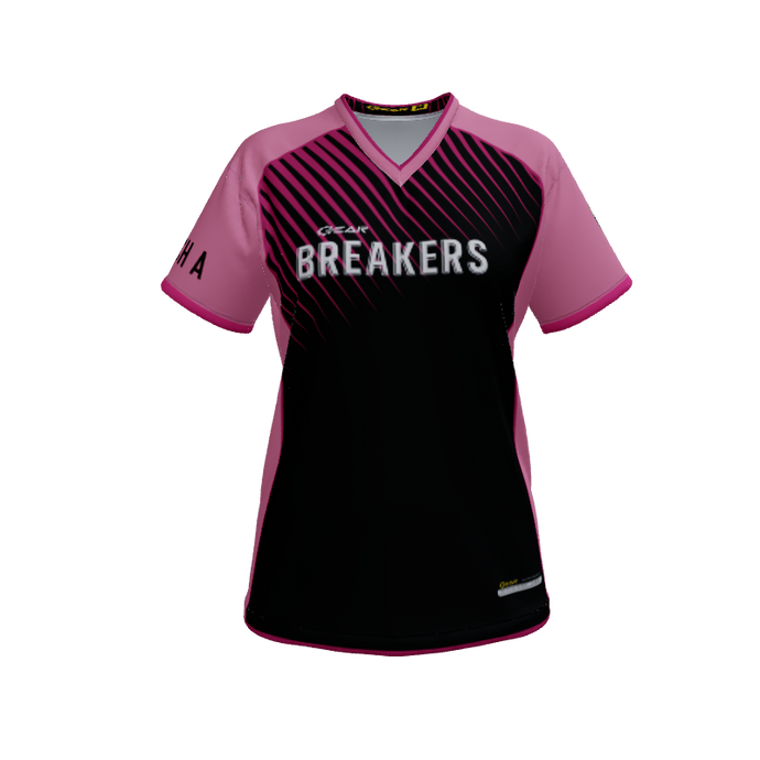 Ladies Custom Jerseys Raptor Womens VNeck Jersey 2.0. (x 1)