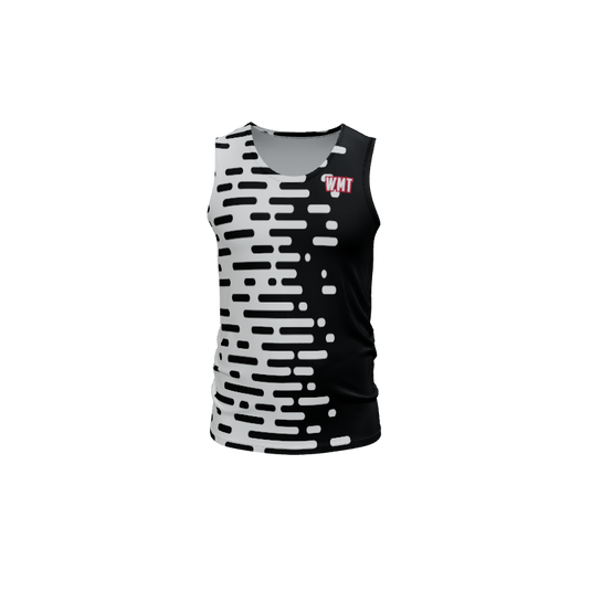 Mens Jerseys Dash Track Fitted Singlet. (x 1)