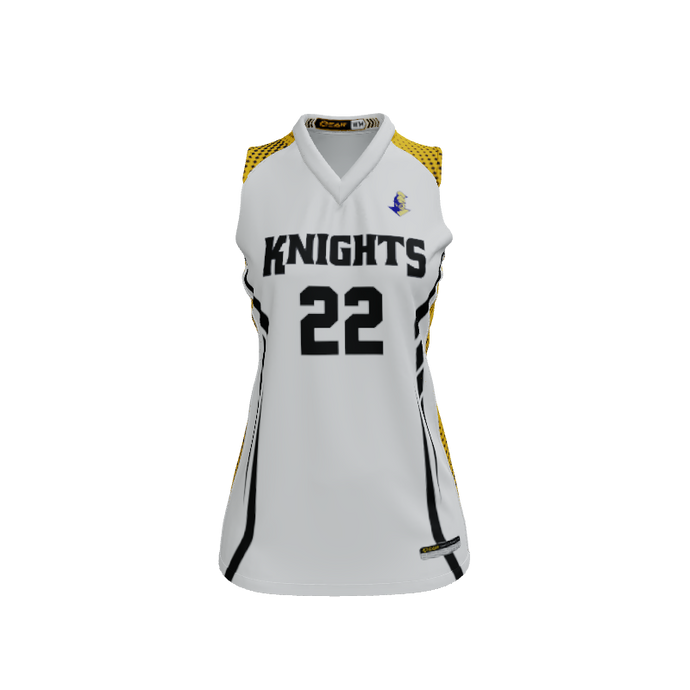 Ladies Custom Jerseys Sideline Custom Ladies V-Neck Sleeveless Jersey. (x 1)