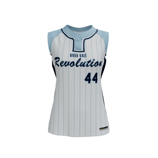 Ladies Custom Jerseys Elite Custom Ladies Premier 2 Button Sleevesless Jersey. (x 73)