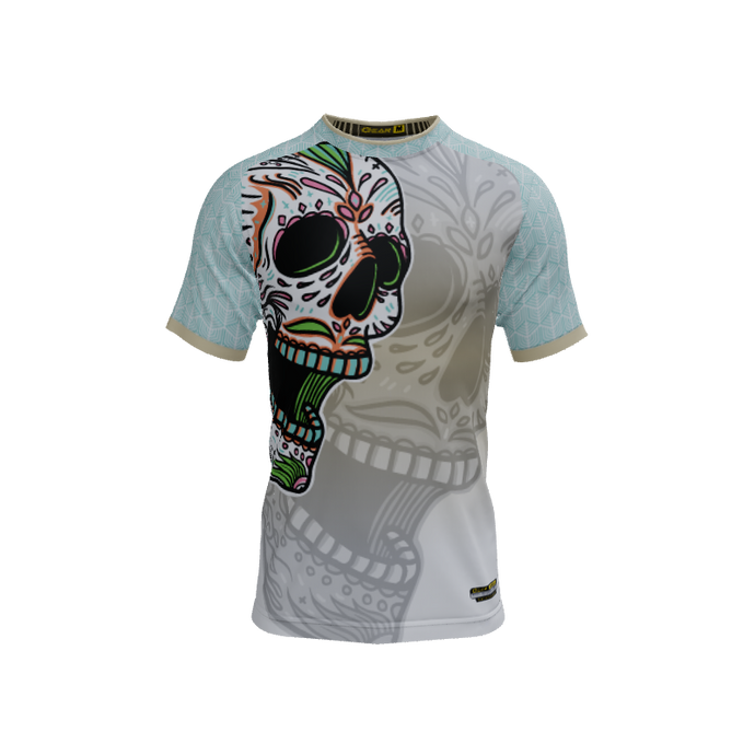Mens Jerseys Skull Candy Mascot Crew Neck Short Sleeve Jersey. (x 2)