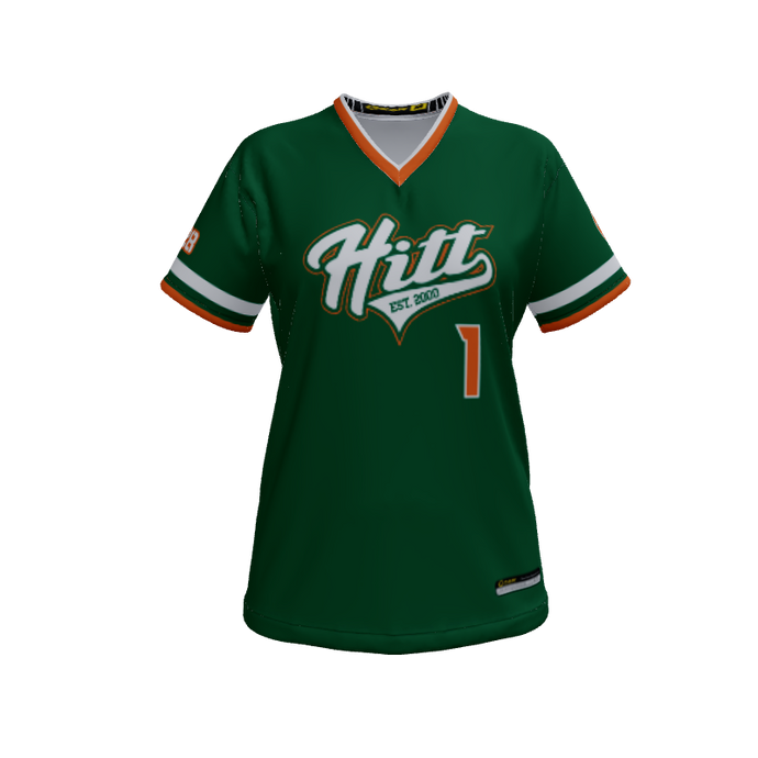 SA HITT Store HITT Jersey - Green (Required Item). (Womens Medium)