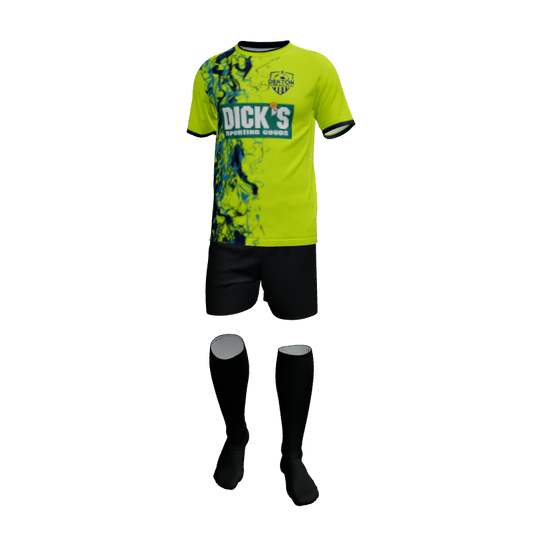 Packages Darkness Quick Turn Soccer Uniform Set. (x 11)